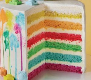 Rainbow cake