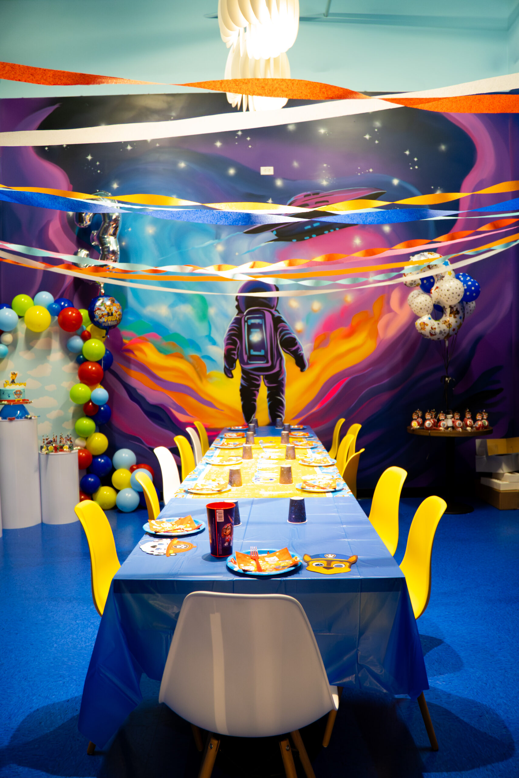 Private event room at Kidlavie Mobile