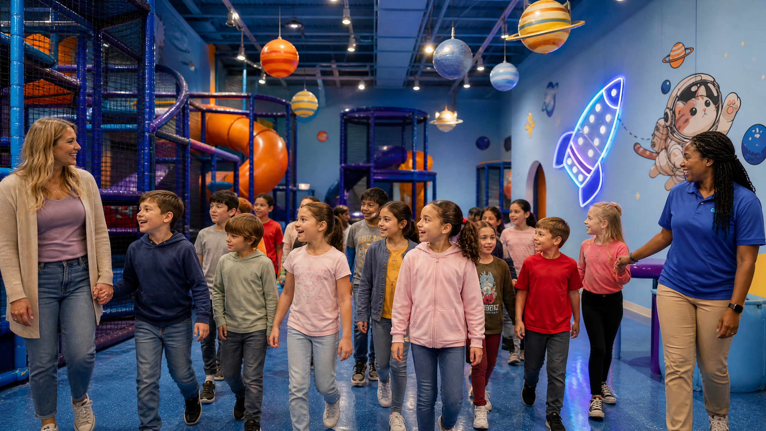 School field trip at Kidlavie Omaha