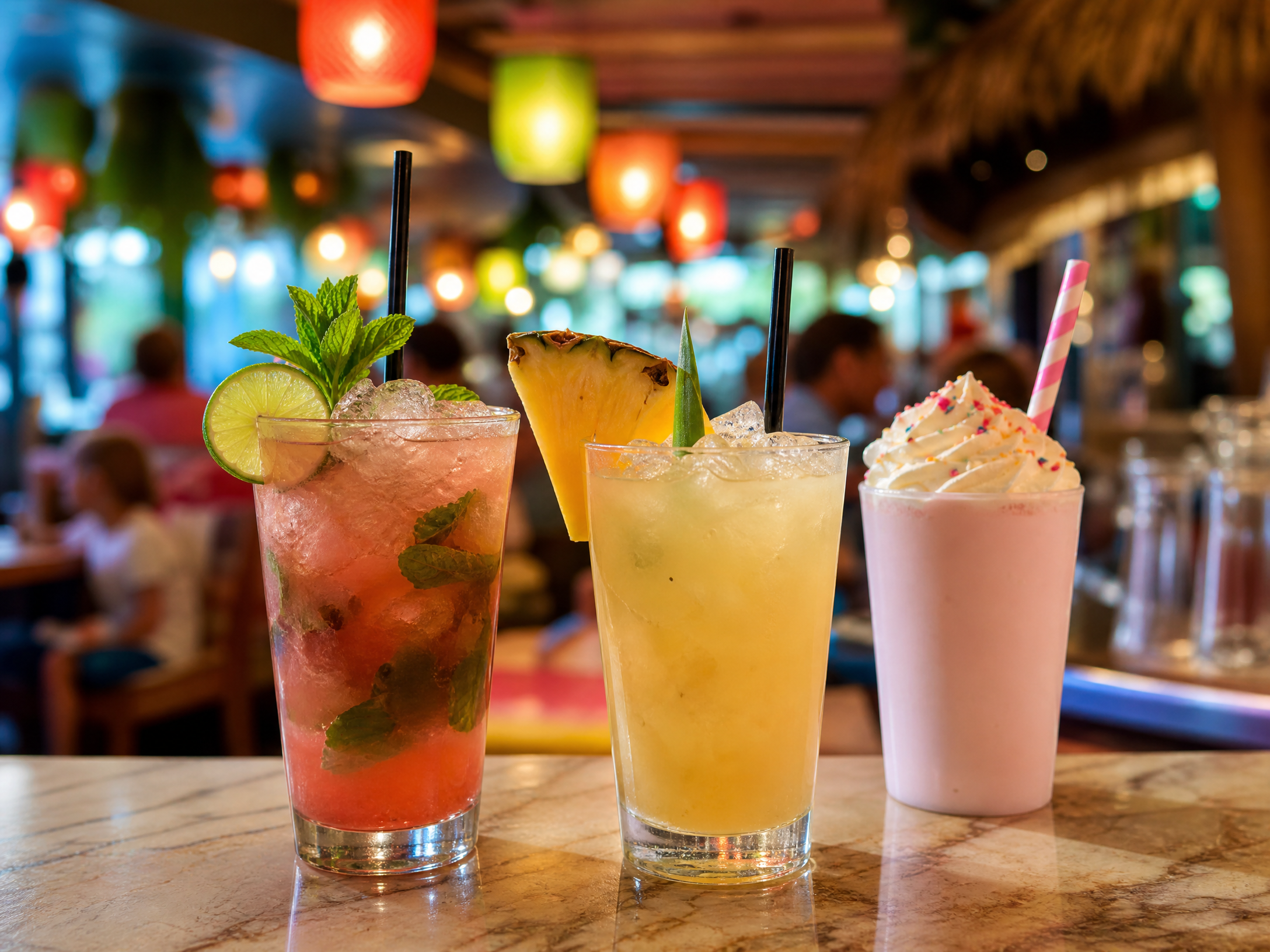 Cocktails and drinks