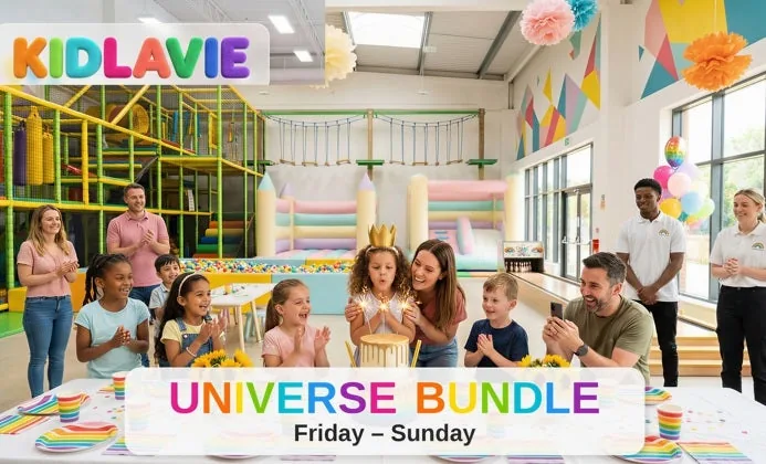 Universe Birthday Bundle, Friday - Sunday at Kidlavie Omaha