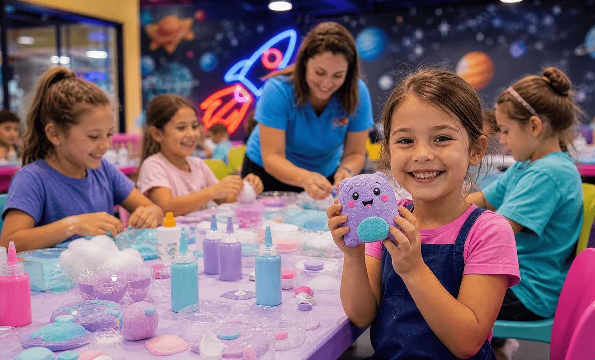 Squishy Lab Workshop at Kidlavie Omaha