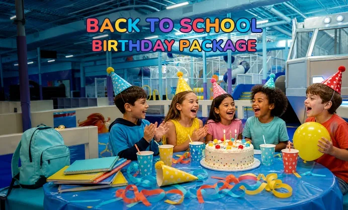 Back To School Birthday Bundle - Monday - Thursday at Kidlavie Omaha